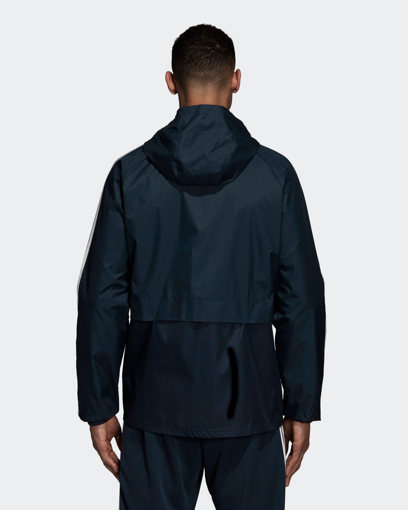 Jacket All Pluie Veste Vent Bleu Real Weather De Adidas Madrid Coupe RwFgEfSq
