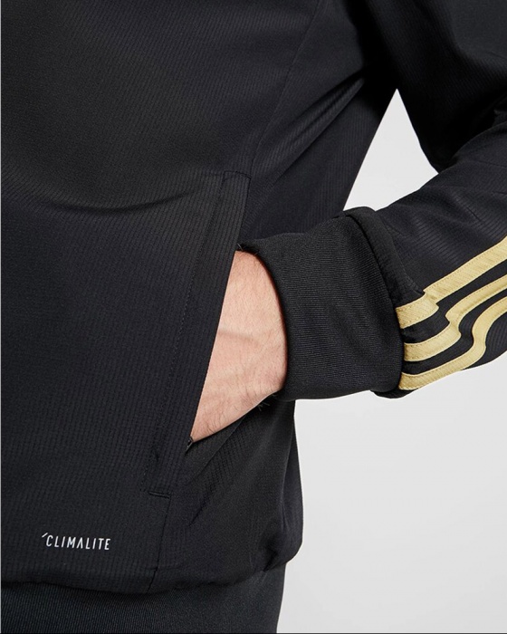 giacca tuta adidas nera