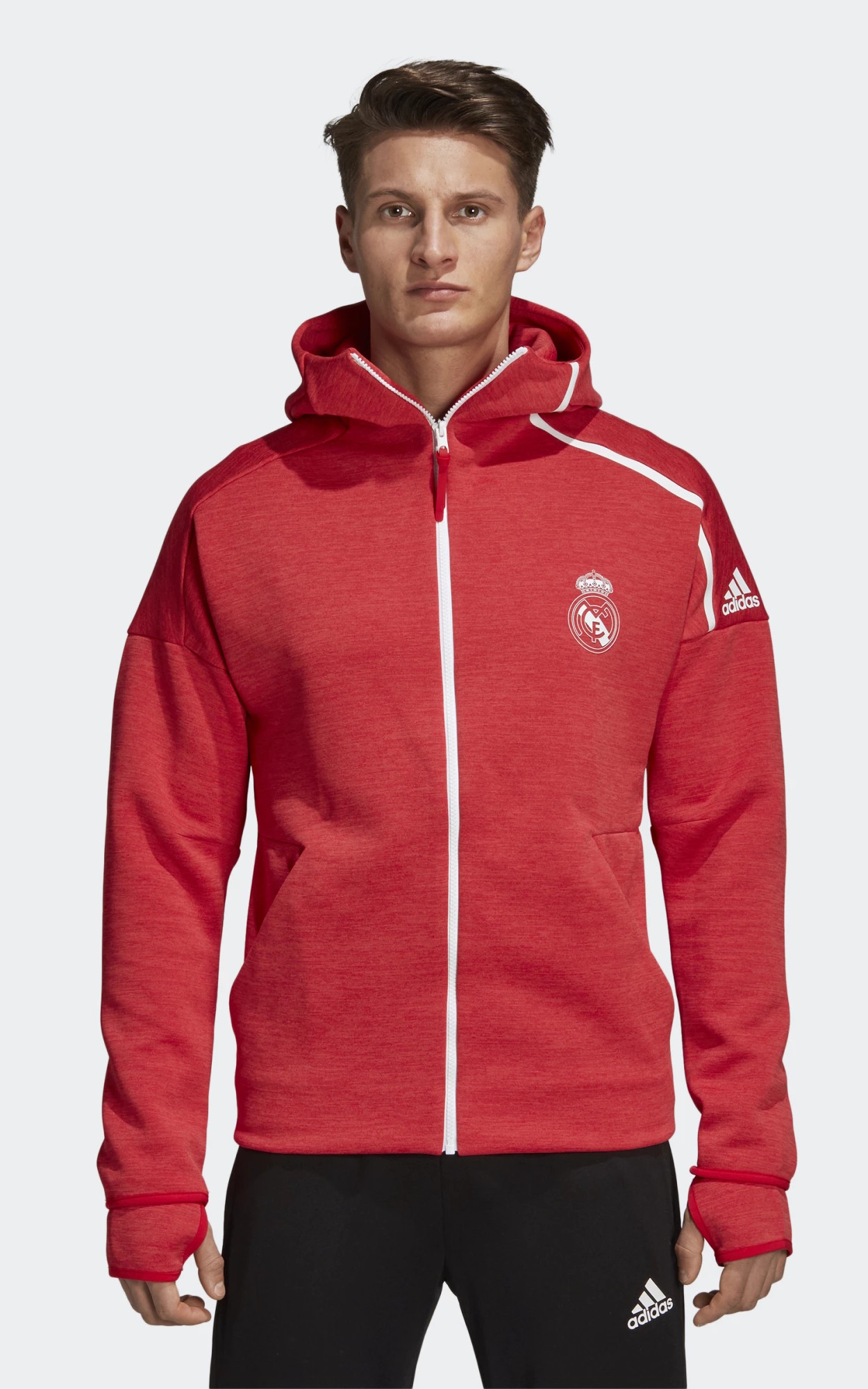 real madrid red jacket