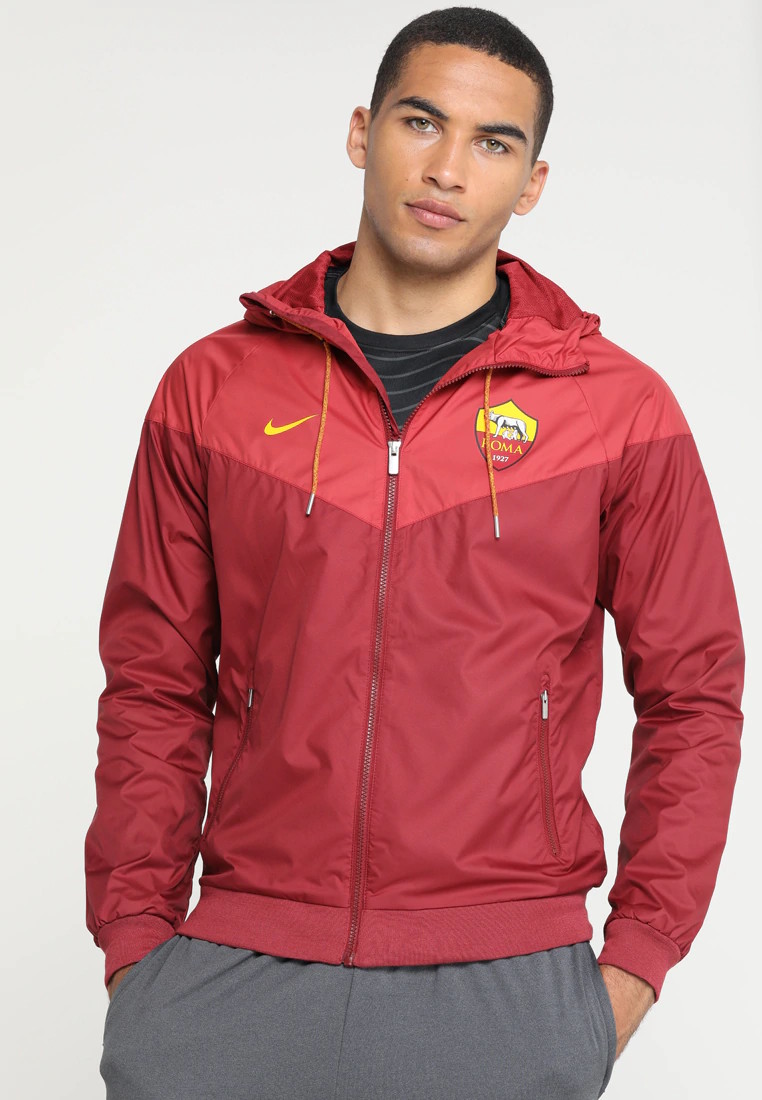 A.S. Rom Tech Pack Fußball Hoodie mit durchgehendem Reißverschluss für Herren A.S. Rom Tech Pack Fußball Hoodie mit durchgehendem Reißverschluss für Herren