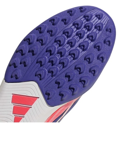 Scarpe Calcio Adidas F50 HYPERFAST Velcro Bambini Bianco - Football boots cleats Adidas F50 HYPERFAST Velcro Kids White - Chaussures de football Adidas F50 HYPERFAST Velcro pour enfants, blanches - Adidas F50 HYPERFAST Fußballschuhe mit Klettverschluss, weiß, für Kinder