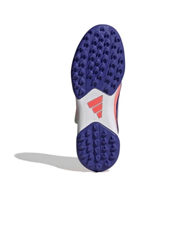 Scarpe Calcio Adidas F50 HYPERFAST Velcro Bambini Bianco - Football boots cleats Adidas F50 HYPERFAST Velcro Kids White - Chaussures de football Adidas F50 HYPERFAST Velcro pour enfants, blanches - Adidas F50 HYPERFAST Fußballschuhe mit Klettverschluss, weiß, für Kinder