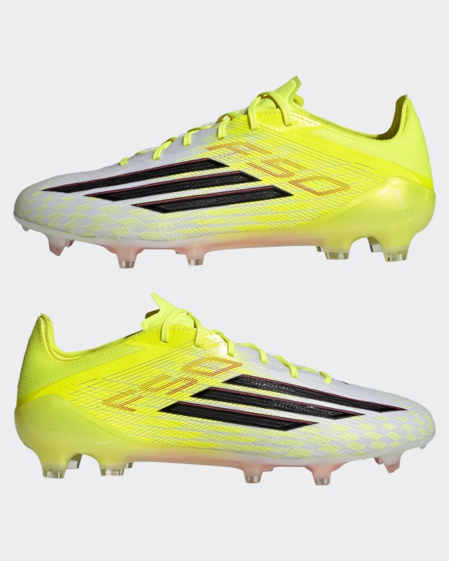 Scarpe Calcio Adidas F50 Elite FG Giallo Fluo - Football Boots Adidas F50 Elite FG Fluorescent Yellow - Chaussures de football Adidas F50 Elite FG Jaune fluo - Fußballschuhe Adidas F50 Elite FG Fluoreszierendes Gelb