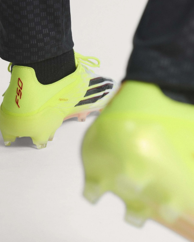 Scarpe Calcio Adidas F50 Elite FG Giallo Fluo - Football Boots Adidas F50 Elite FG Fluorescent Yellow - Chaussures de football Adidas F50 Elite FG Jaune fluo - Fußballschuhe Adidas F50 Elite FG Fluoreszierendes Gelb