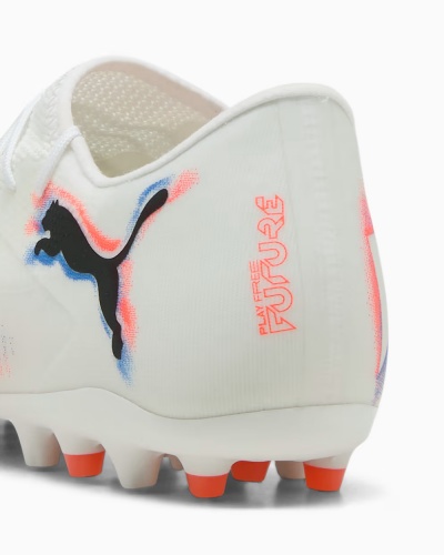 Scarpe Calcio Puma FUTURE 8 MATCH MG LOW Taglio Basso MultiGround Uomo Bianco - Puma FUTURE 8 MATCH MG LOW Men's Low-Cut MultiGround Football Boots White - Chaussures de football basses multi-terrains Puma FUTURE 8 MATCH MG LOW pour homme, blanches - Puma FUTURE 8 MATCH MG LOW Low-Cut MultiGround-Fußballschuhe für Herren, Weiß