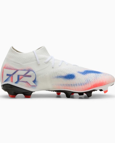 Scarpe Calcio Puma FUTURE 8 MATCH FG AG Bianco - Puma FUTURE 8 MATCH FG AG White Football Boots - Chaussures de football Puma FUTURE 8 MATCH FG AG blanches - Puma FUTURE 8 MATCH FG AG Weiße Fußballschuhe