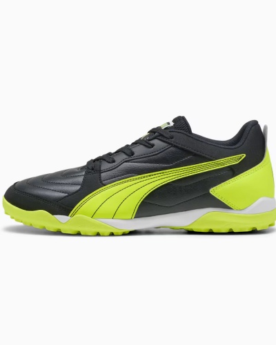 Scarpe Calcio CALCETTO Puma Pressing IV Turf Trainers uomo Nero Giallo - Football boots Puma Pressing IV Turf Trainers Mens Black Yellow - Chaussures de football Puma Pressing IV Turf Trainers Homme Noir Jaune - Fußballschuhe Puma Pressing IV Turf Trainer Herren Schwarz Gelb