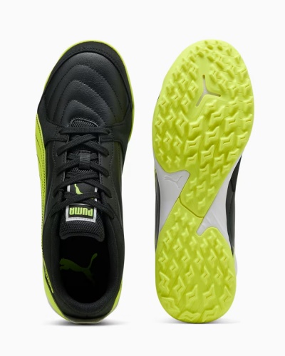 Scarpe Calcio CALCETTO Puma Pressing IV Turf Trainers uomo Nero Giallo - Football boots Puma Pressing IV Turf Trainers Mens Black Yellow - Chaussures de football Puma Pressing IV Turf Trainers Homme Noir Jaune - Fußballschuhe Puma Pressing IV Turf Trainer Herren Schwarz Gelb