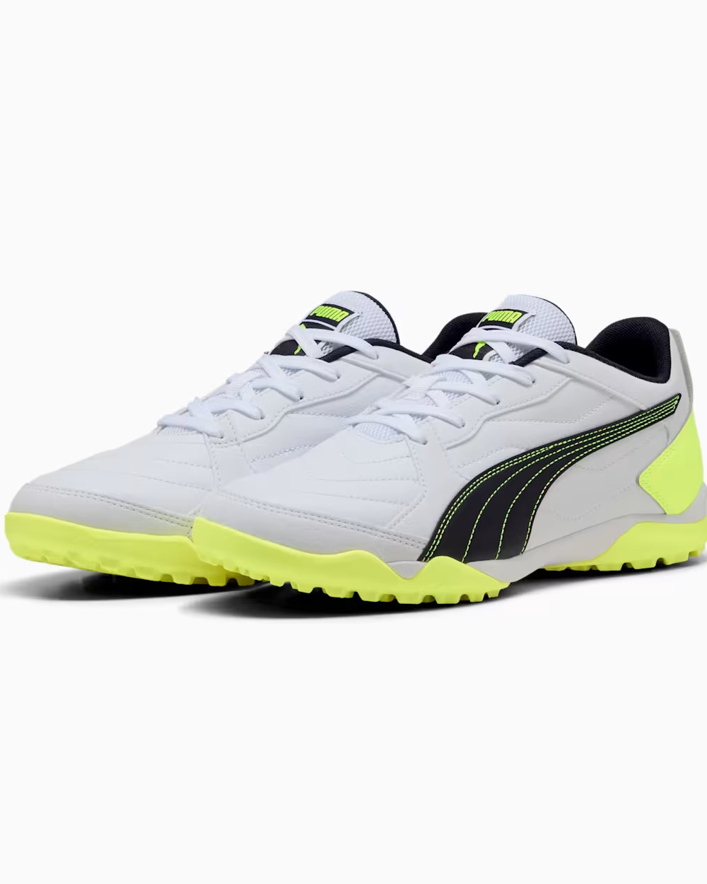  Football soccer shoes Puma white pressing IV turf trainers 