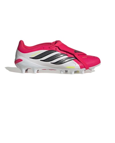 Scarpe da calcio Adidas Predator League Artificial Grass AG Bianco Rosso Nero - Football Boots Adidas Predator League Artificial Grass AG White Red Black - Chaussures de football Adidas Predator League Artificial Grass AG Blanc Rouge Noir - Adidas Predator League Fußballschuhe für Kunstrasen (AG) Weiß Rot Schwarz