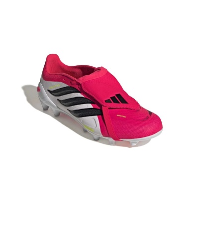 Scarpe da calcio Adidas Predator League Artificial Grass AG Bianco Rosso Nero - Football Boots Adidas Predator League Artificial Grass AG White Red Black - Chaussures de football Adidas Predator League Artificial Grass AG Blanc Rouge Noir - Adidas Predator League Fußballschuhe für Kunstrasen (AG) Weiß Rot Schwarz