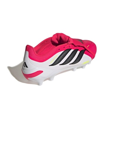 Scarpe da calcio Adidas Predator League Artificial Grass AG Bianco Rosso Nero - Football Boots Adidas Predator League Artificial Grass AG White Red Black - Chaussures de football Adidas Predator League Artificial Grass AG Blanc Rouge Noir - Adidas Predator League Fußballschuhe für Kunstrasen (AG) Weiß Rot Schwarz