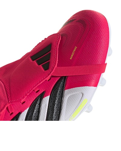 Scarpe da calcio Adidas Predator League Artificial Grass AG Bianco Rosso Nero - Football Boots Adidas Predator League Artificial Grass AG White Red Black - Chaussures de football Adidas Predator League Artificial Grass AG Blanc Rouge Noir - Adidas Predator League Fußballschuhe für Kunstrasen (AG) Weiß Rot Schwarz
