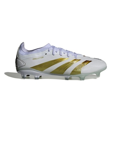 Scarpe Calcio Adidas Predator Predator PRO FG Bianco Oro - Football Boots Cleats Adidas Predator Predator PRO FG White Gold - Chaussures de football Bottes Adidas Predator Predator PRO FG Blanc Or - Fußballschuhe Adidas Predator Predator PRO FG Weiß Gold