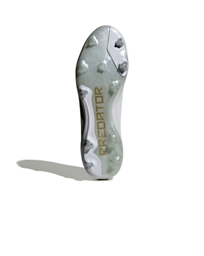 Scarpe Calcio Adidas Predator Predator PRO FG Bianco Oro - Football Boots Cleats Adidas Predator Predator PRO FG White Gold - Chaussures de football Bottes Adidas Predator Predator PRO FG Blanc Or - Fußballschuhe Adidas Predator Predator PRO FG Weiß Gold