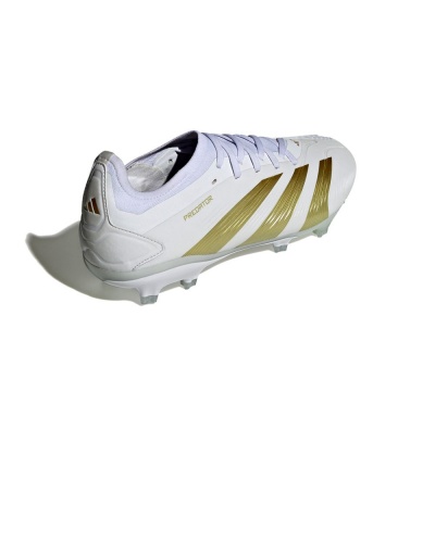 Scarpe Calcio Adidas Predator Predator PRO FG Bianco Oro - Football Boots Cleats Adidas Predator Predator PRO FG White Gold - Chaussures de football Bottes Adidas Predator Predator PRO FG Blanc Or - Fußballschuhe Adidas Predator Predator PRO FG Weiß Gold