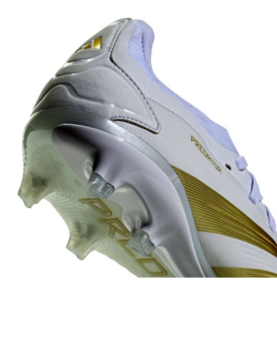 Scarpe Calcio Adidas Predator Predator PRO FG Bianco Oro - Football Boots Cleats Adidas Predator Predator PRO FG White Gold - Chaussures de football Bottes Adidas Predator Predator PRO FG Blanc Or - Fußballschuhe Adidas Predator Predator PRO FG Weiß Gold
