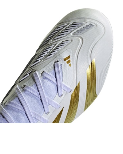 Scarpe Calcio Adidas Predator Predator PRO FG Bianco Oro - Football Boots Cleats Adidas Predator Predator PRO FG White Gold - Chaussures de football Bottes Adidas Predator Predator PRO FG Blanc Or - Fußballschuhe Adidas Predator Predator PRO FG Weiß Gold