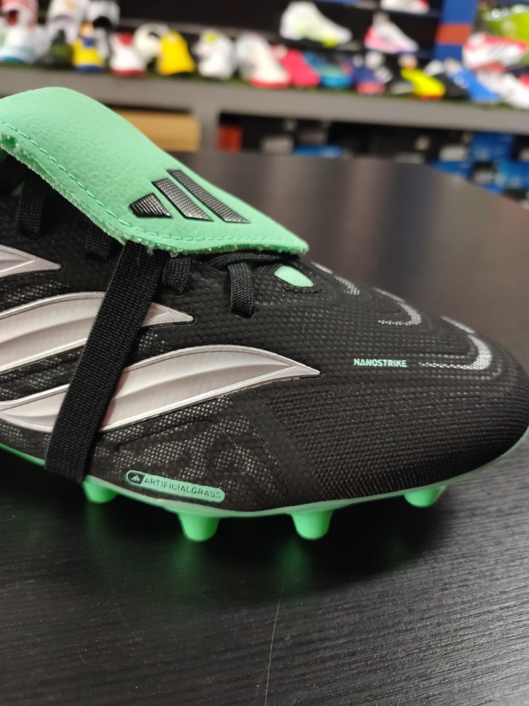 Scarpe da calcio Adidas Predator League Artificial Grass AG Nero - Football Boots Adidas Predator League Artificial Grass AG Black - Chaussures de football Adidas Predator League pour gazon artificiel AG noires - Adidas Predator League Fußballschuhe für Kunstrasen AG Schwarz