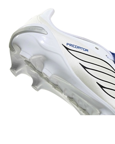 Scarpe da calcio ADIDAS Predator League Fold-Over Tongue Firm Ground Kids Bianco - Football Boots cleats ADIDAS Predator League Fold-Over Tongue Firm Ground Kids White - Chaussures de football bottes ADIDAS Predator League, languette repliable, terrain ferme, enfant, blanches - Fußballschuhe mit Stollen ADIDAS Predator League Fold-Over Tongue Firm Ground Kinder Weiß