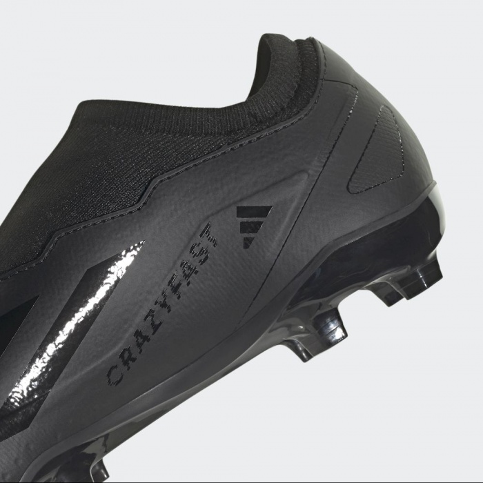 adidas NIGHTSTRIKE X CrazyFast.3 Laceless FG Football Shoes Black