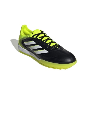 Scarpe Calcio Calcetto Adidas Copa Pure III pro Turf Uomo Vera Pelle Top Di gamma Nero Fluo - Football boots Shoes Adidas Copa Pure III Pro Turf Mens Top of the Range, Genuine Leather Fluorescent Black - Chaussures de football Adidas Copa Pure III Pro Turf pour homme, haut de gamme, cuir véritable noir fluorescent - Adidas Copa Pure III Pro Turf Fußballschuhe für Herren, Topmodell, Echtleder, fluoreszierendes Schwarz