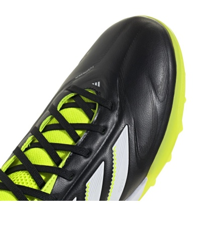Scarpe Calcio Calcetto Adidas Copa Pure III pro Turf Uomo Vera Pelle Top Di gamma Nero Fluo - Football boots Shoes Adidas Copa Pure III Pro Turf Mens Top of the Range, Genuine Leather Fluorescent Black - Chaussures de football Adidas Copa Pure III Pro Turf pour homme, haut de gamme, cuir véritable noir fluorescent - Adidas Copa Pure III Pro Turf Fußballschuhe für Herren, Topmodell, Echtleder, fluoreszierendes Schwarz