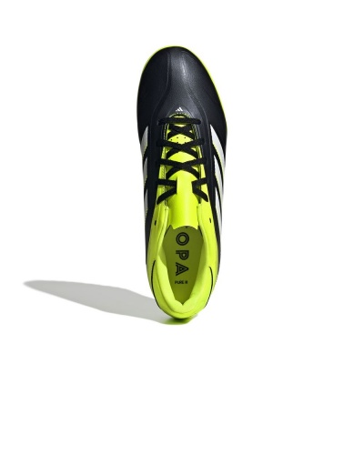 Scarpe Calcetto Adidas Copa Pure 3 Club Turf Uomo Nero Fluo - Football Boots Shoes Adidas Copa Pure 3 Club Turf Mens Fluorescent Black - Chaussures de football Adidas Copa Pure 3 Club Turf pour homme, noir fluorescent - Adidas Copa Pure 3 Club Turf Fußballschuhe für Herren, fluoreszierend schwarz