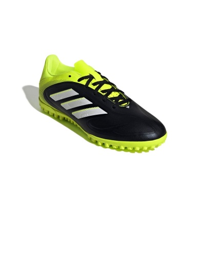 Scarpe Calcetto Adidas Copa Pure 3 Club Turf Uomo Nero Fluo - Football Boots Shoes Adidas Copa Pure 3 Club Turf Mens Fluorescent Black - Chaussures de football Adidas Copa Pure 3 Club Turf pour homme, noir fluorescent - Adidas Copa Pure 3 Club Turf Fußballschuhe für Herren, fluoreszierend schwarz
