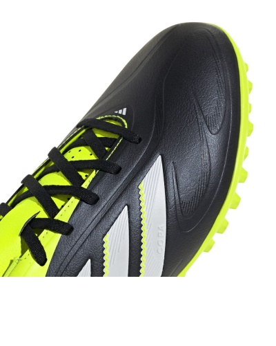 Scarpe Calcetto Adidas Copa Pure 3 Club Turf Uomo Nero Fluo - Football Boots Shoes Adidas Copa Pure 3 Club Turf Mens Fluorescent Black - Chaussures de football Adidas Copa Pure 3 Club Turf pour homme, noir fluorescent - Adidas Copa Pure 3 Club Turf Fußballschuhe für Herren, fluoreszierend schwarz