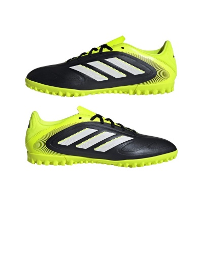 Scarpe Calcetto Adidas Copa Pure 3 Club Turf Uomo Nero Fluo - Football Boots Shoes Adidas Copa Pure 3 Club Turf Mens Fluorescent Black - Chaussures de football Adidas Copa Pure 3 Club Turf pour homme, noir fluorescent - Adidas Copa Pure 3 Club Turf Fußballschuhe für Herren, fluoreszierend schwarz