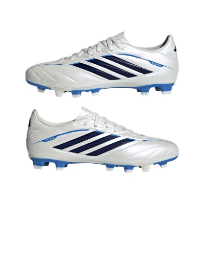 Scarpe calcio Adidas Copa Pure IV Club FG MG Uomo Bianco - Football Boots shoes Adidas Copa Pure IV Club FG MG Mens White - Chaussures de football Adidas Copa Pure IV Club FG MG pour homme, blanches - Adidas Copa Pure IV Club FG MG Fußballschuhe für Herren, Weiß