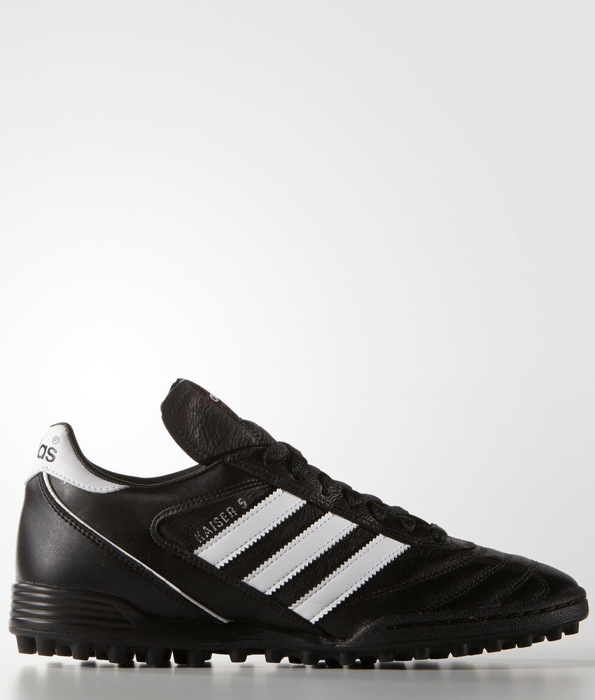 Scarpe da calcetto Adidas Kaiser 5 Team Turf Vera Pelle Uomo nero ... Adidas Scarpe da Calcio Kaiser 5 team Nero Calcetto Turf Vera Pelle