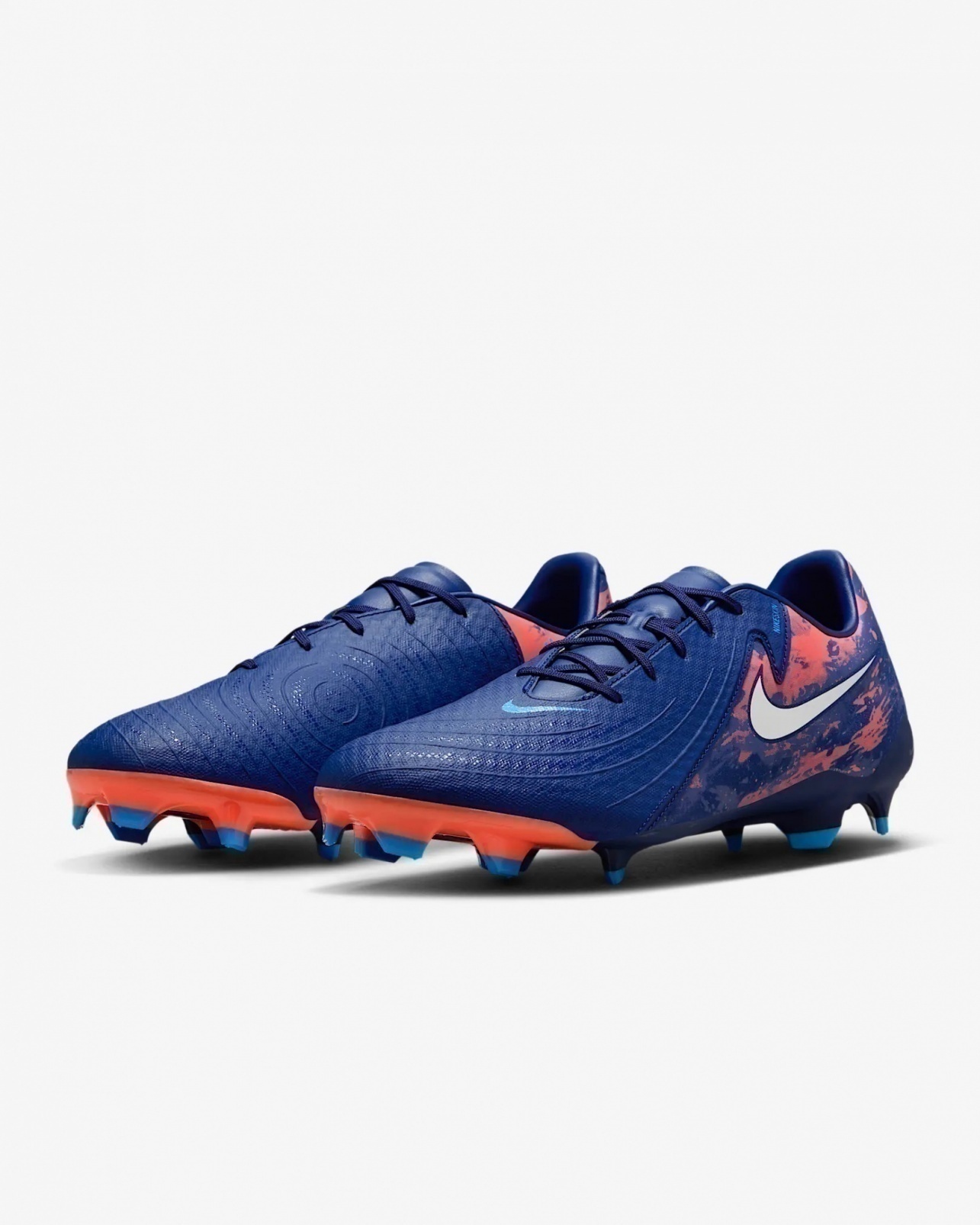 Nike Phantom GX 2 Elite Erling Haaland FG Low-Top Blue Chrome Football Boot HF6361-400