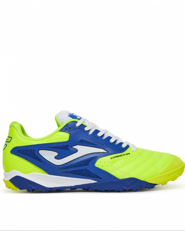 Scarpe Calcetto Calcio Joma CANCHA 2511 Uomo Giallo Royal - Football boots cleats Joma CANCHA 2511 Mens Royal Yellow - Chaussures de football Bottes Joma CANCHA 2511 pour homme, couleur jaune royal - Fußballschuhe Stollen Joma CANCHA 2511 Herren Royal Gelb