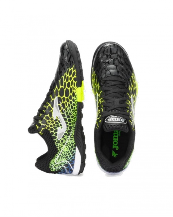 Scarpe calcetto Joma MAXIMA 2531 Print TURF Uomo Nero - Football boots cleats Joma MAXIMA 2531 Print TURF Mens Black - Chaussures de football Bottes Joma MAXIMA 2531 Print TURF pour homme, noires - Fußballschuhe Joma MAXIMA 2531 Print TURF Herren Schwarz