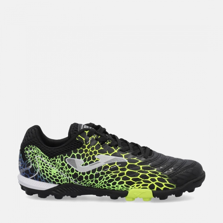 Scarpe calcetto Joma MAXIMA 2531 Print TURF Uomo Nero - Football boots cleats Joma MAXIMA 2531 Print TURF Mens Black - Chaussures de football Bottes Joma MAXIMA 2531 Print TURF pour homme, noires - Fußballschuhe Joma MAXIMA 2531 Print TURF Herren Schwarz