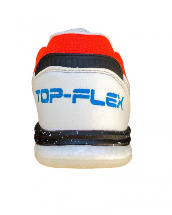 Scarpe Calcetto Joma Top Flex 2532 Indoor sala Futsal vera pelle Uomo Bianco - Futsal Football boots Joma Top Flex 2532 Indoor Real Leather Men White - Chaussures de football futsal Joma Top Flex 2532 Indoor Real Leather Homme Blanc - Futsal-Fußballschuhe Joma Top Flex 2532 Indoor Echtleder Herren Weiß
