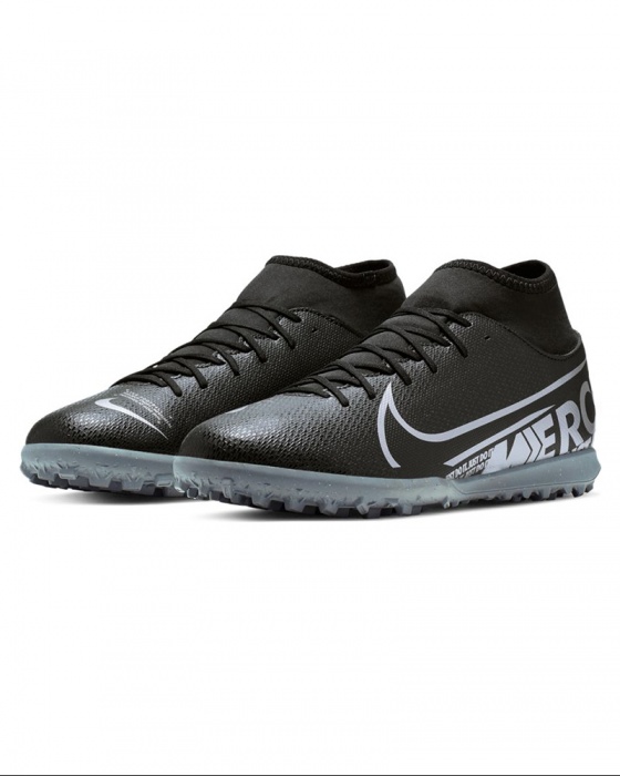 nike mercurial calcetto nere