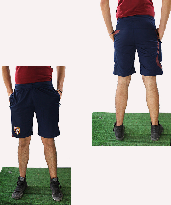 Torino Turin Shorts Kappa Pantaloncini Shorts Turin Hose Blue poches zippées Training Homme 02c655 Torino Turin Shorts Kappa Pantaloncini Shorts Turin Hose Blue poches zippées Training Homme 02c655