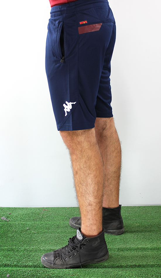 Torino Turin Shorts Kappa Pantaloncini Shorts Turin Hose Blue poches zippées Training Homme 02c655 Torino Turin Shorts Kappa Pantaloncini Shorts Turin Hose Blue poches zippées Training Homme 02c655