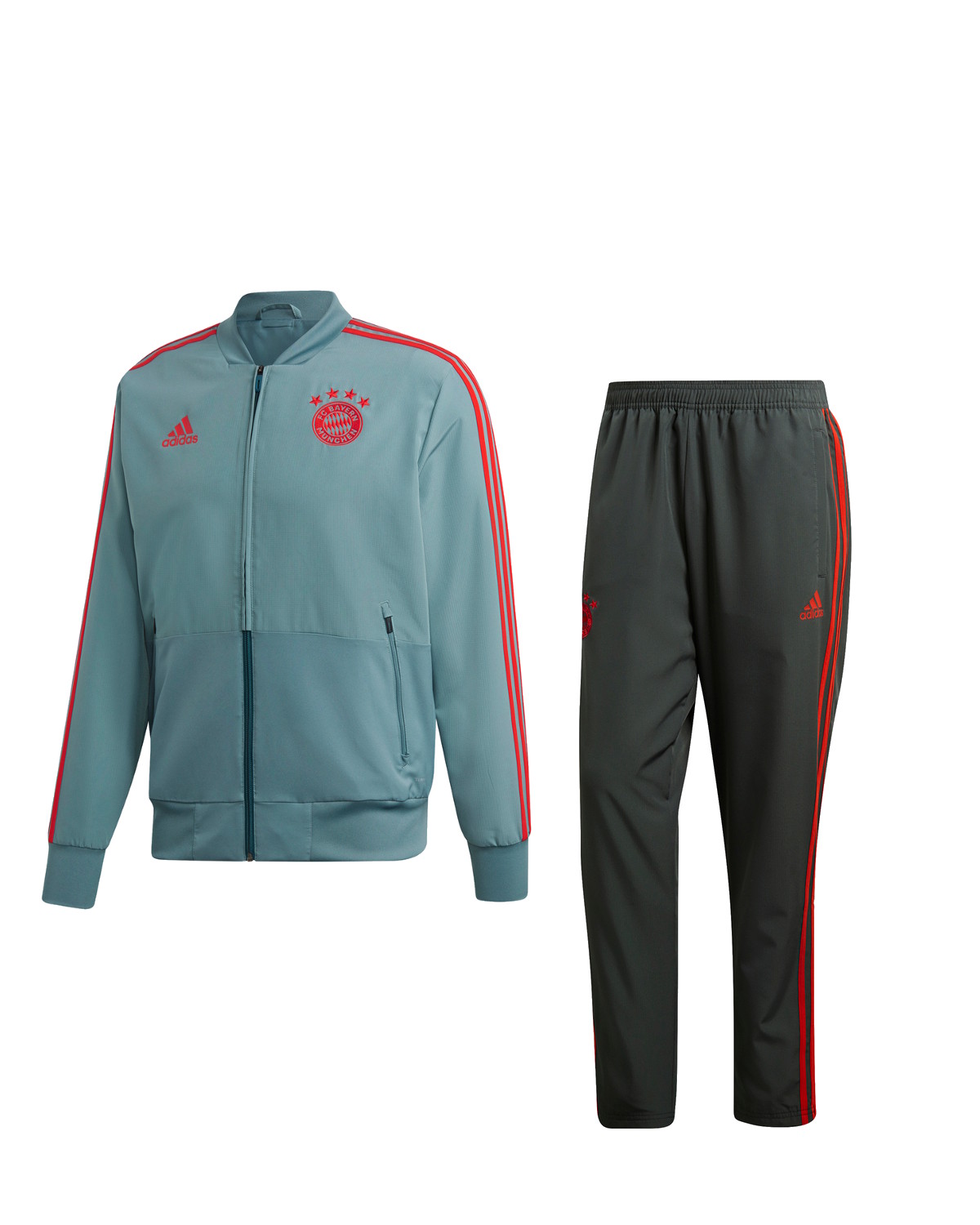 Bayern Monaco Adidas Tuta Rappresentanza Pres Tracksuit 2019 Bayern Monaco Adidas Tuta Rappresentanza Pres Tracksuit 2019