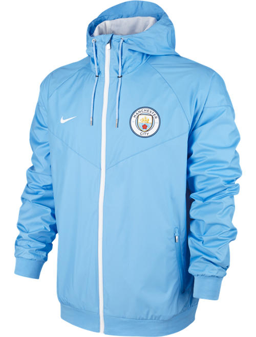 Windrunner Manchester City Nike Training Jacket Blue 2016 17 | eBay