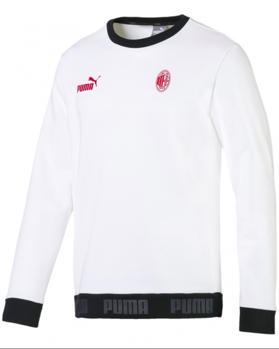 Ac Mailand Milan Puma Sport sweatshirt 2019 20 Herren weiß ...