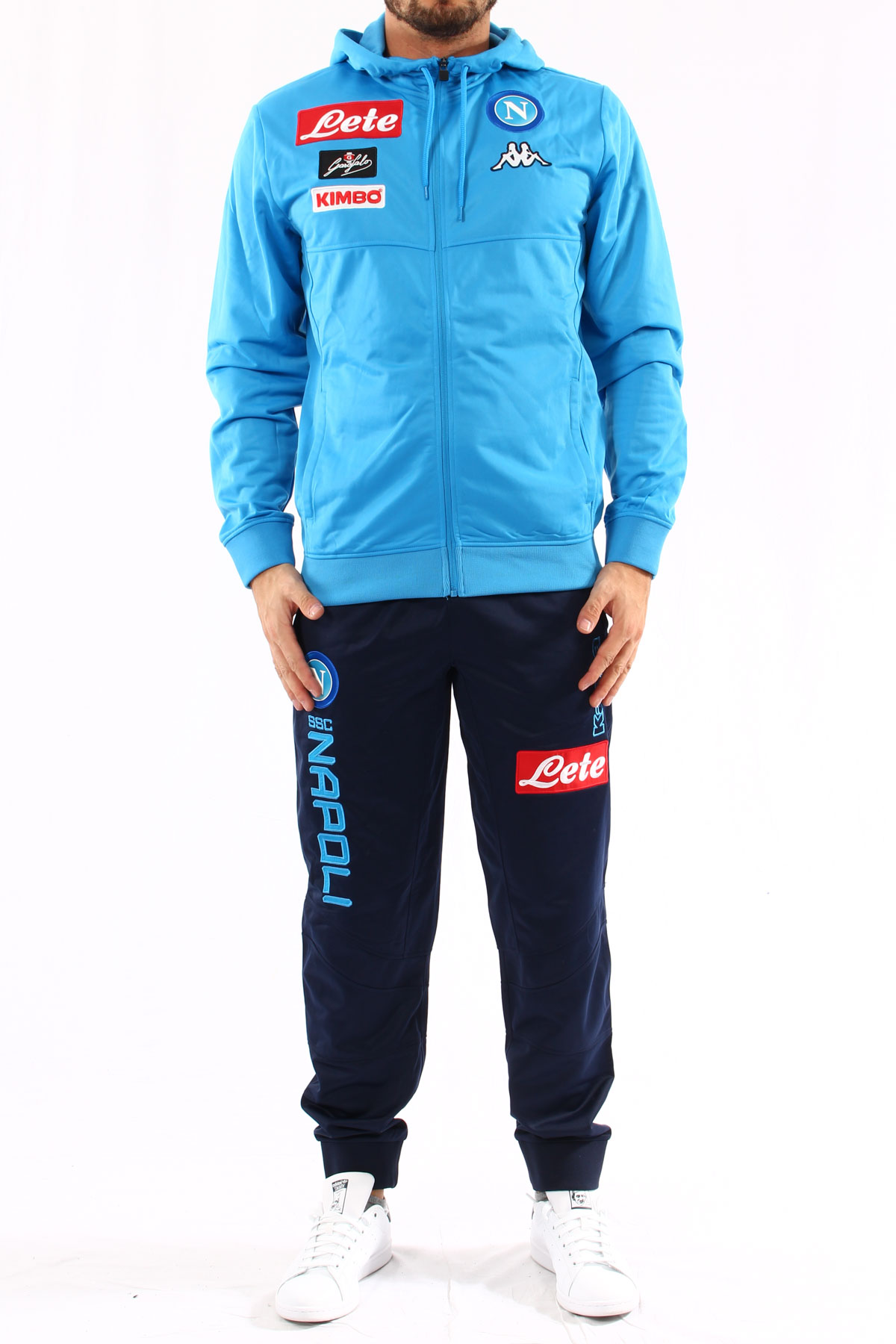 blue kappa tracksuit