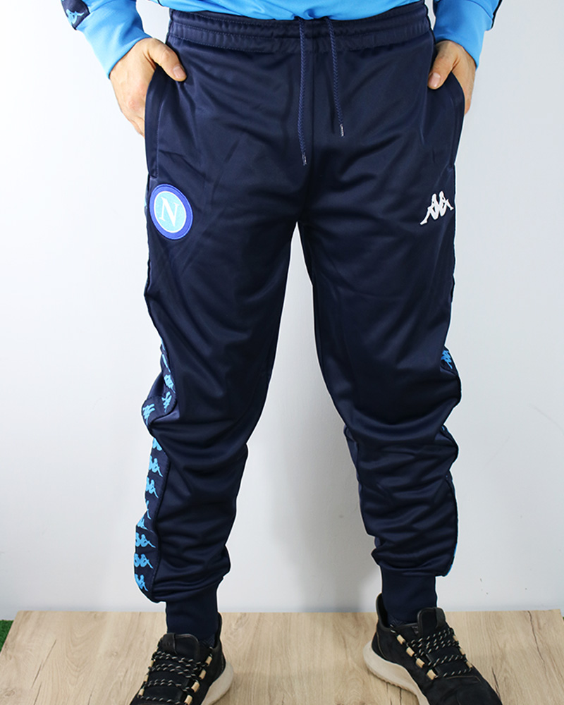 navy blue kappa tracksuit