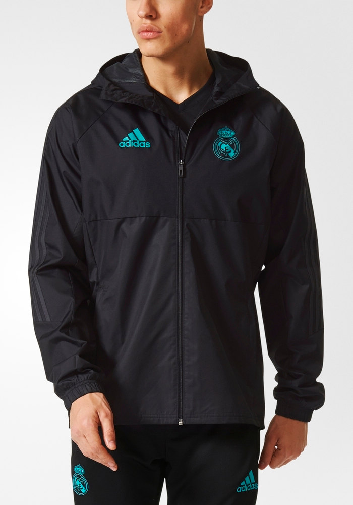 Real Madrid Adidas rain jacket Veste de pluie all weather