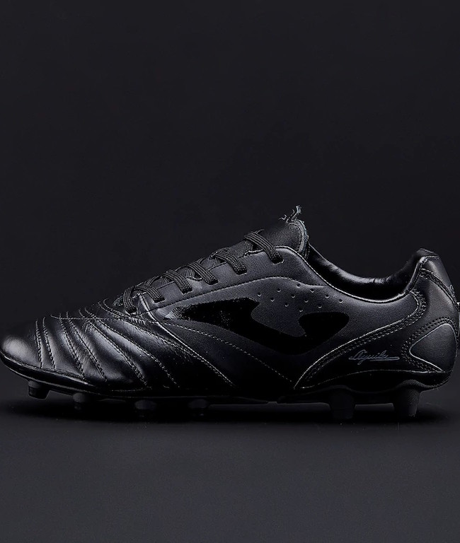 Football boots shoes Joma Cleats Aguila GOL 821 FG Black | eBay
