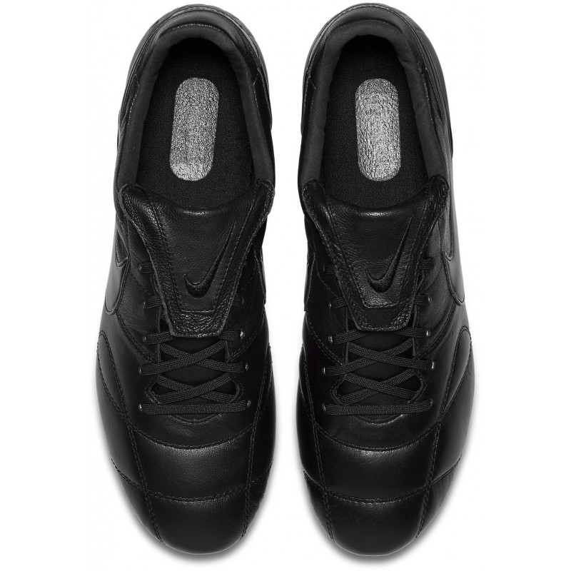 nike black leather football boots